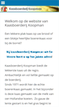 Mobile Screenshot of deboerenkaas.nl