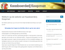 Tablet Screenshot of deboerenkaas.nl